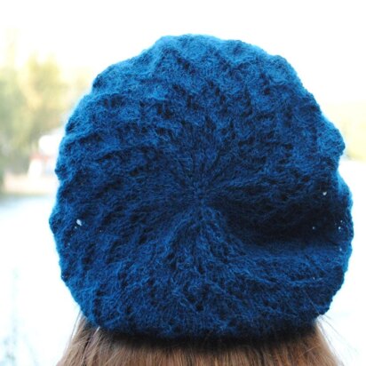 Chevron Lace Beret