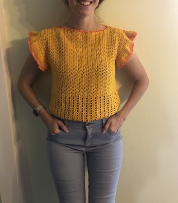 Sunshine yellow top