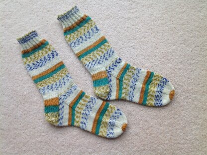 Fair isle socks