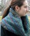 Garter Swirl Snood