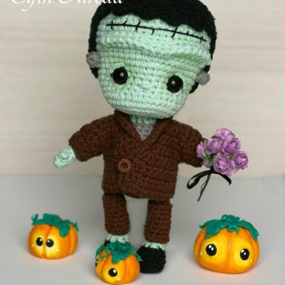 Frankenstein Chibi Doll Amigurumi