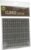 Hero Arts Background Cling Stamp 6"X6" - Trefoil Bold Prints