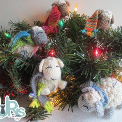 Christmas Woolly Sheep