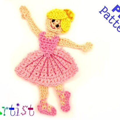 Ballerina Applique