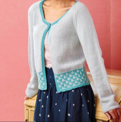 Mosaic Border Cardigan