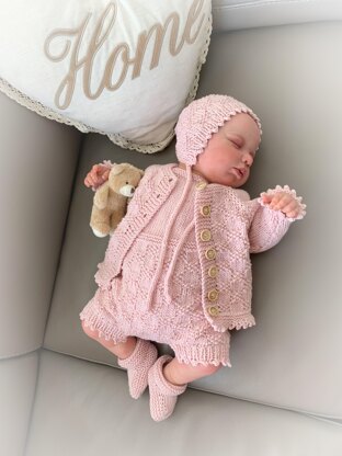 Foxglove - Cardigan and Romper set