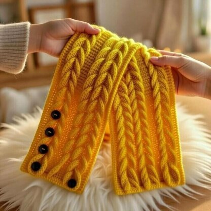 Crochet Double Layered Braided Cowl – Beginner Infinity Scarf Pattern with Video & PDF