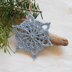 Frosted Lace Snowflake