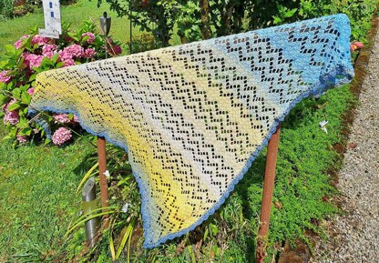 Triangular Scarf "Najade"