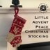 Little Advent Peace Stocking