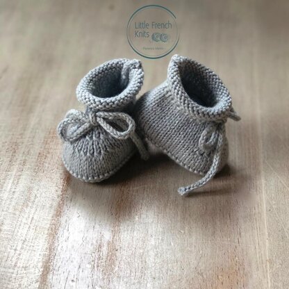 Baby Booties Blue