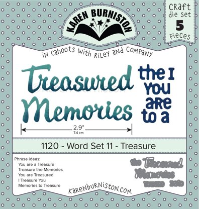 KB Riley Karen Burniston Dies - Word Set 11 - Treasure