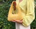 Crochet shoulder bag
