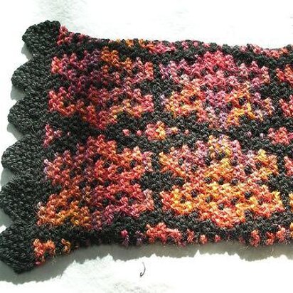 Mosaic Poppy Scarf