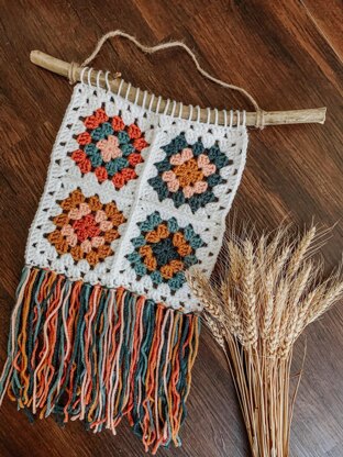 Simple Squares Wall Hanging