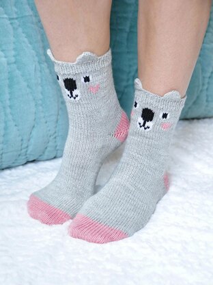 Pawsome Pals Koala, Fox, and Pig Animal Socks