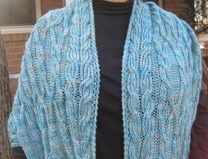 Warm Ogunquit Pocket Shawl