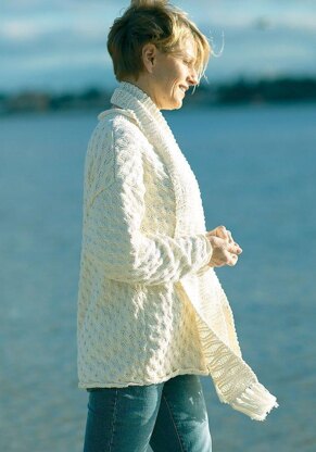 Classic Wavy Cable Sweater