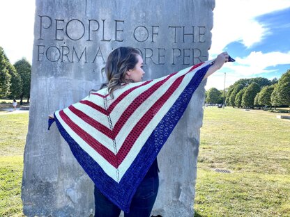 Stars & Stripes Shawl