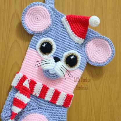 Christmas Mouse Stocking