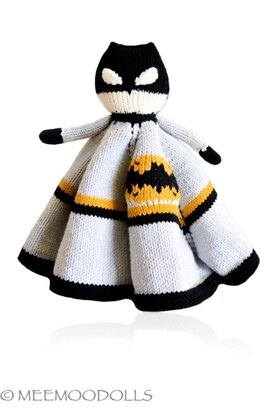 Meemoodolls Batman. Knitting Guide.