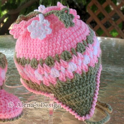 Crochet Blossom Hat