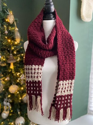 Block Stitch Scarf