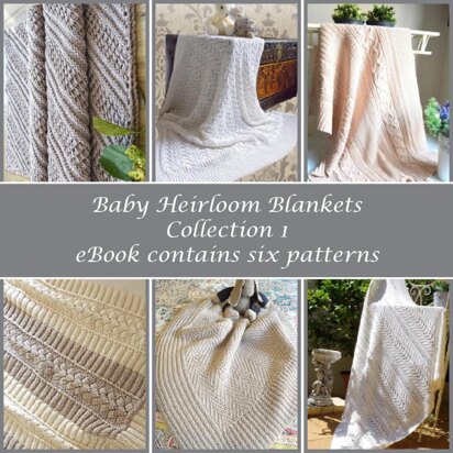 OGE Knitwear Designs Baby Heirloom Blankets - Collection 1 eBook