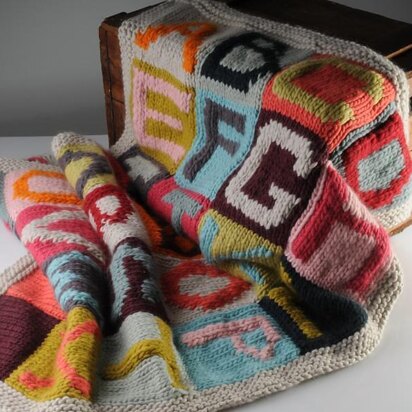 Alphabet Blanket