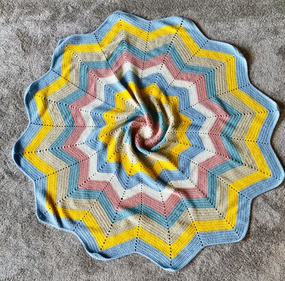 Baby Blanket Under the Stars