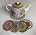 Grandma Tea Cosy with coasters