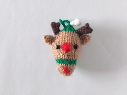 Rudolf Christmas ornament