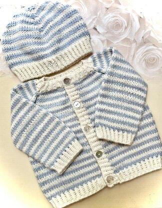 Striped Baby Hat