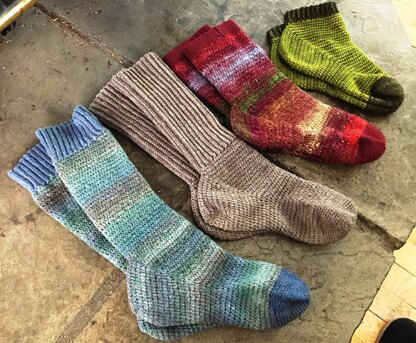 Farmer's Favorite Socks Crochet pattern by Lori Adams | LoveCrafts