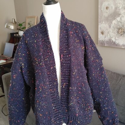 Basic Knit Cardigan - knitting pattern