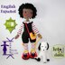 Bianca, XLarge Crochet Doll