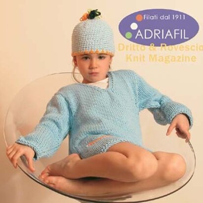 Sara Twin Set in Adriafil Navy - Downloadable PDF