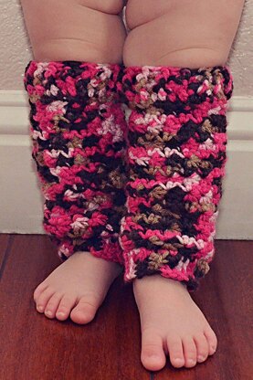 Star Stitch Leg Warmers