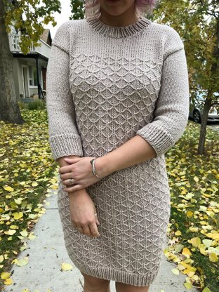 Diamond Knit Dress