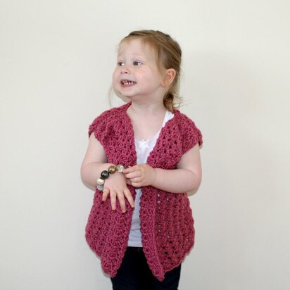 PDF15 Crochet Shell Vest