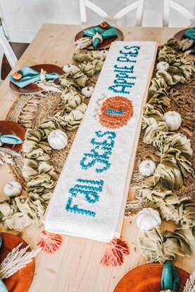 Fall Skies & Apple Pies Table Runner