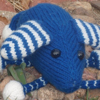 Pluto the Space Dog - knitting pattern