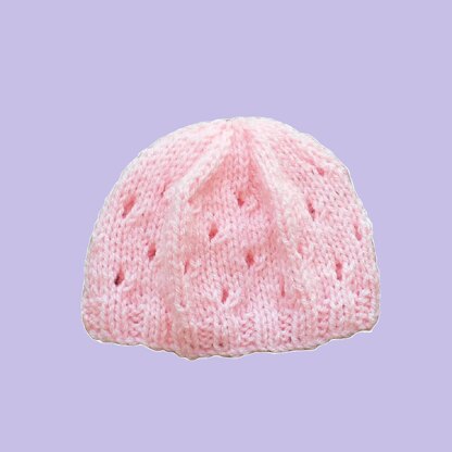 Preemie Pink Hats for Baby