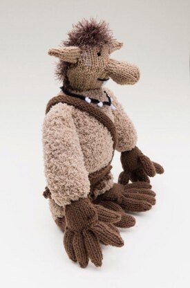 Knit a Story about Nibit's Adventures - sheep troll