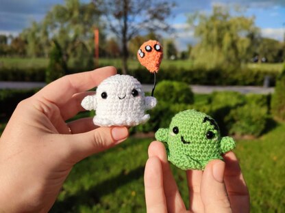 2 in 1 Ghost Free Amigurumi Pattern