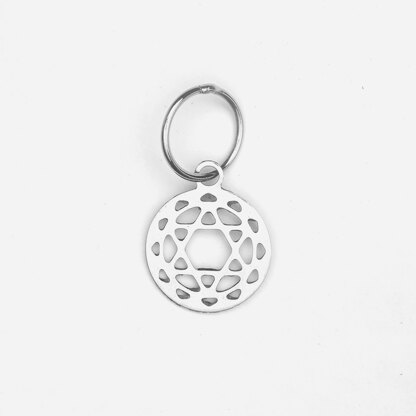KnitPro Sterling Silver Plated Chakra Stitch Markers