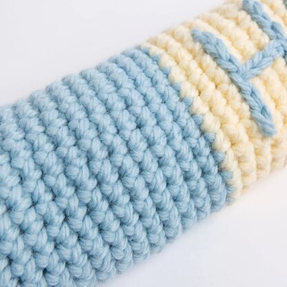 Draught Excluder (Crochet) in Wool Couture Beautifully Basic - Downloadable PDF