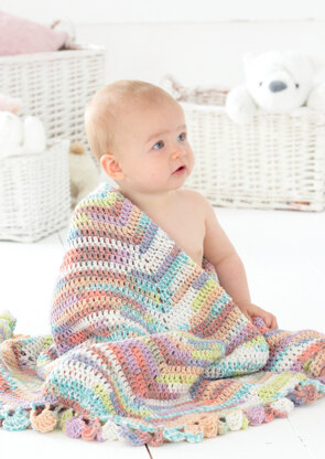 Blankets in Sirdar Snuggly Baby Crofter DK - 4451 - Downloadable PDF