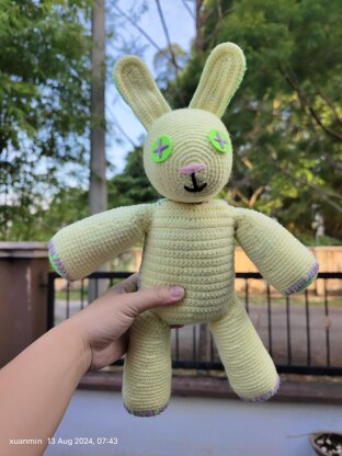 Cocomelon Bunny Amigurumi Crochet Pattern