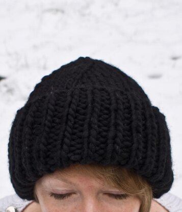 Chunky ribbed hat